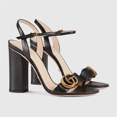 gucci womens sandals nero|Gucci inspired sandals for women.